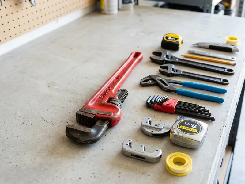 Professional plumbers in Reightown, PA equipped with top-tier tools for residential and commercial plumbing services.